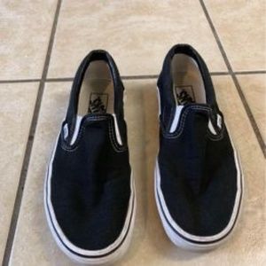 Black Slip on Vans